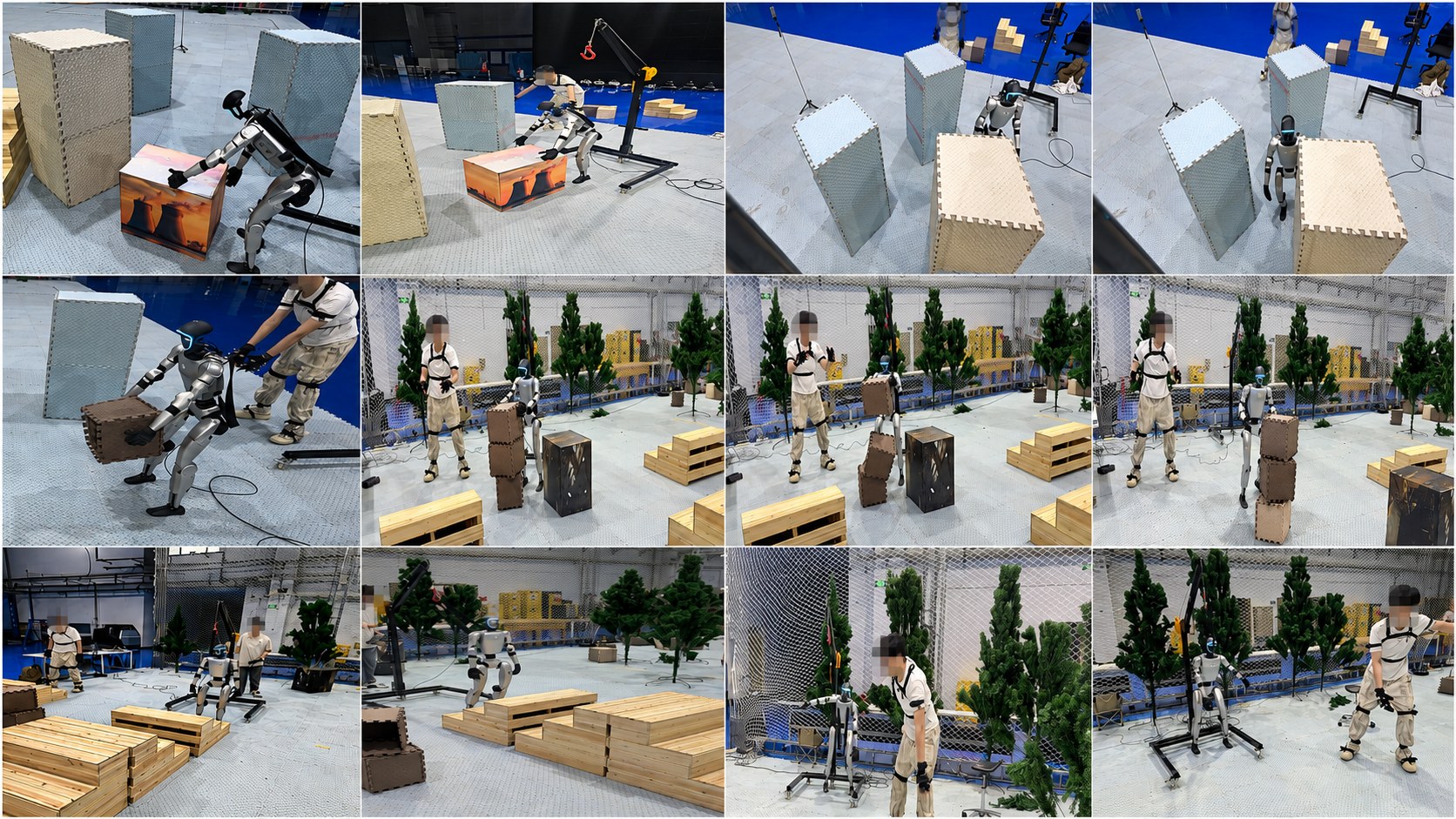 TISA humanoid teleoperation deployment montage